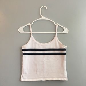 Brandy Melville J. Galt Striped Tank Top